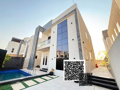 Luxury Fully Furnished Villa with Private Pool for Annual Rent in Al Bahia | 4 Master Bedrooms