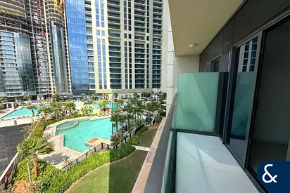 Pool View | Large Layout | Studio Unit