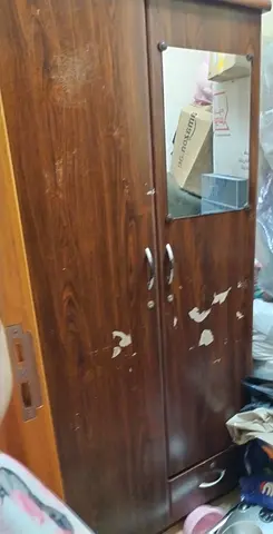 2 doors wardrobe free moving