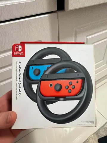 Set of 2 Nintendo Switch Joy-Con Wheels (Mario Kart style) - New in Box