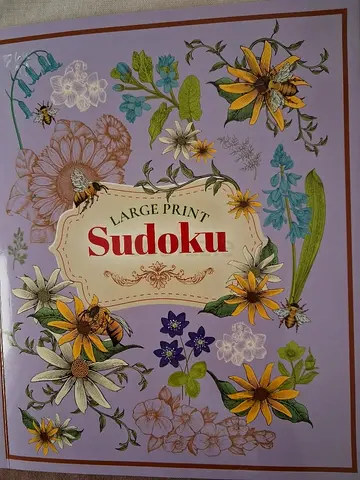 Large Print Sudoku Puzzle Book