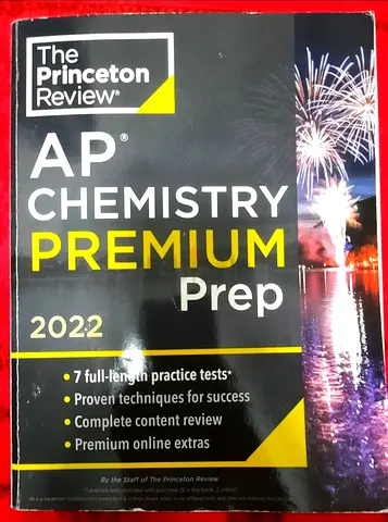 The Princeton Review AP Chemistry Premium Prep 2022 - Full Practice Tests & Review