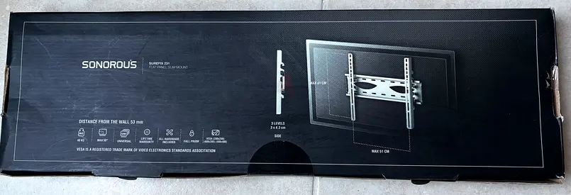 Tv holder wall bracket