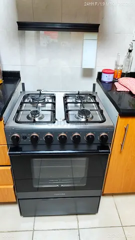 Toshiba 4-Burner Gas Cooker with Oven - Good Working Condition | ONLY CASH PLEASE