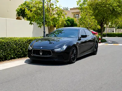 AED 3,000 PM | MASERATI GHIBLI | S | Q4 | FREE ACCIDENT | DECENT CONDITION | 0% DOWNPAYMENT