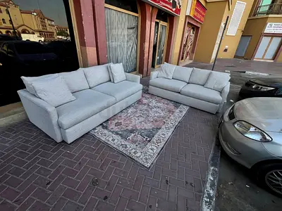 Crate&barrel lounge deep 3+2 Sofa