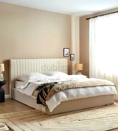 King Siza velvet bed with madical mattress
