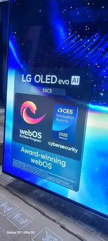 LG oled 55inch 2025 model C5 same like new for sale