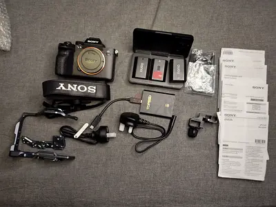 Sony A7S3 mirrorless camera body (used) - needs lens
