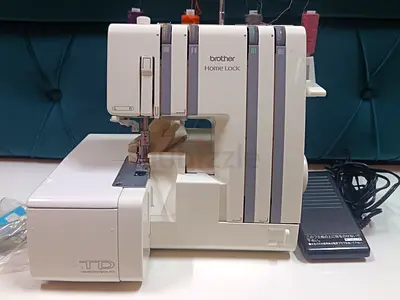 Brother overlock machine