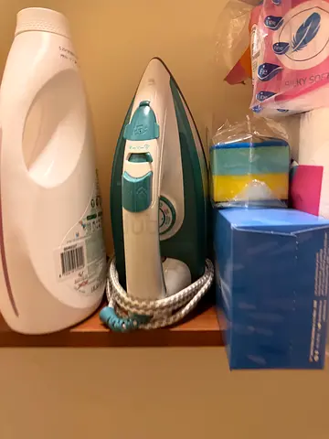 Used Steam Iron with Accessories - Working Condition