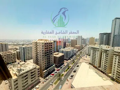 One bedroom apartment for annual rent in Al Majaz 2 Sharjah free air conditioning open view spacious areas modern finishes prime location near the par