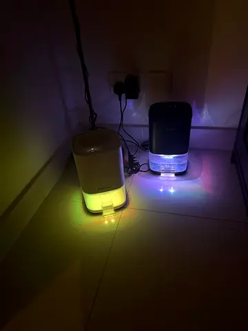 Pair of Small LED Aroma Diffusers / Humidifiers - Used