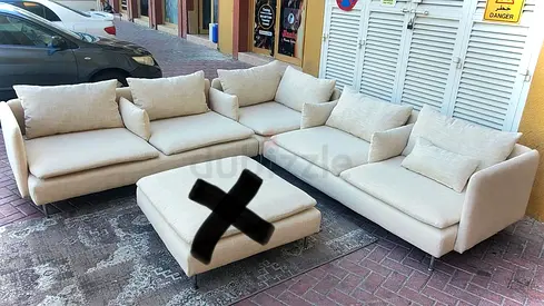 Selling IKEA Sodhremn L Shape Sofa Beige