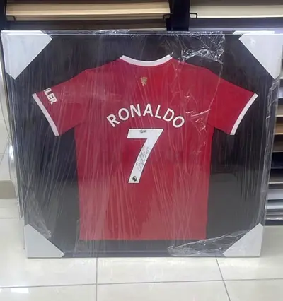 Cristiano Ronaldo #7 Signed Manchester Jersey COA BECKETT