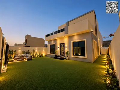 فيلا مستقلة للبيع بسعر مغري مع قسط شهرى 6000 درهم || حوش داخلي كبير || روف واسع || شامل رسوم التسجيل والتمليك