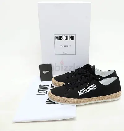 Shoes men Moschino black