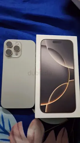 iPhone 16 pro Max Silver with Original Box - Good Condition