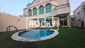 SPACIOUS 4 B/R UNFURNISHED VILLA | PRIVATE POOL | MAID’S ROOM | PRIME LOCATION IN AL GARHOUD