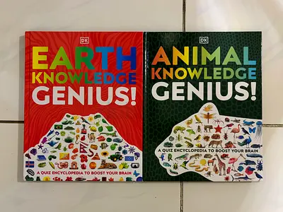 Quiz Enclyclopedia: EARTH KNOWLEDGE GENIUS and ANIMAL KNOWLEDGE GENIUS! by DK