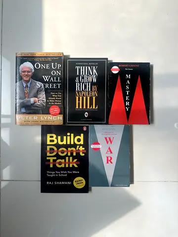Self-Help & Business Books Bundle – 5 Books for AED 60