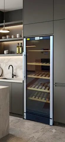 Vestfrost Freestanding Wine Fridge – Dual Temperature Zones | Premium Wine Storage | Modern Design