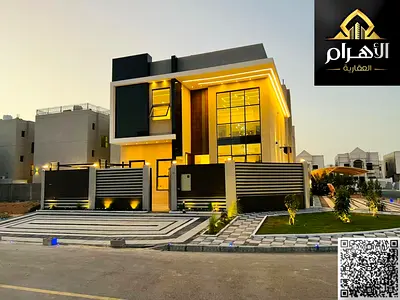 فيلا فاخرة مع مسبح للبيع في الحليو 2 – عجمان | موقع استراتيجي مباشر على شارع الشيخ محمد بن زايد، تملك حر لجميع الجنسيات، والسعر شامل رسوم التسجيل