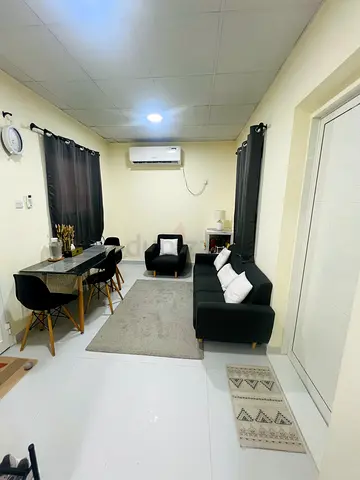 Compact 6-Seater Sofa and Set with Dining Table
