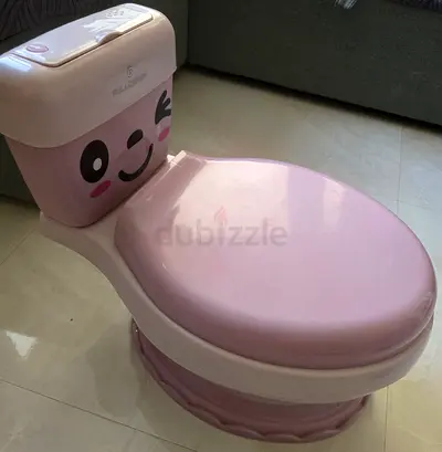 Used Pink Cute Baby Potty Seat - Good Condition never used
