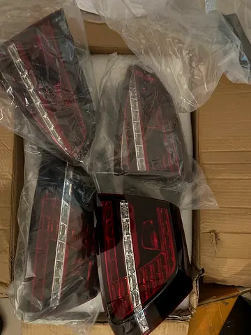 Original volkswagen GOLF GTI rear lights. Full set MK7