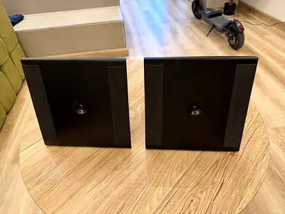 Vondynote Speaker stands desk clamp set of 2 Black