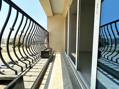 Like brand new 2bhk with balcony and separate hall inside building parking free price 55k