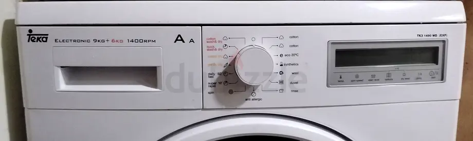 Teka washer and dryer 9/6kg