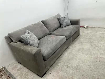 Perfect condition crate&barrel three seater sofa