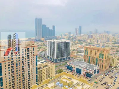 3 Bedroom, Living Room Apartment and Maid Room, Laundry Room with 5 Bathrooms for Annual Rent – Ajman Towers, Ajman