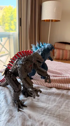 MonsterVerse Godzilla vs Kong Figures — Godzilla & MechaGodzilla, 11” Each