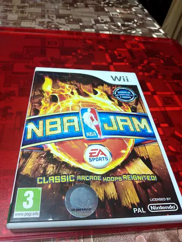 NBA Jam WII game