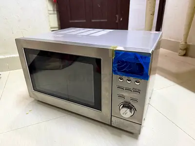 Brand New First1 3-in-1 Combination Microwave Oven (FMW-536) – Steel Body, Never Used!