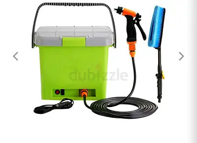 High Pressure Portable Car Washer (12V) - Used, Complete in Box