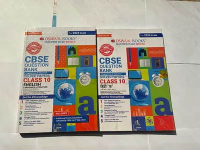 CBSE CLASS 10 OSWAAL QUESTION BANK (ENGLISH AND HINDI B)