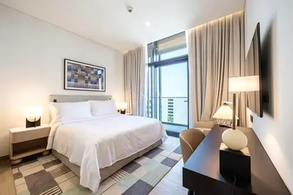 Gated community luxury fully furnished 1bedroom Only 85k brand new with all Facilities gym pool and