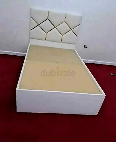 Single bed with mattress stylish furniture