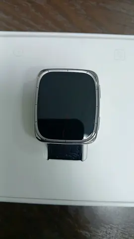 AMAZFIT ACTIVE 2 SQUARE (PREMIUM) (A2440) SMART WATCH BLACK LEATHER