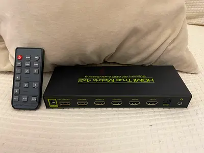 4k HDMI True Matrix 4 in 2 out
