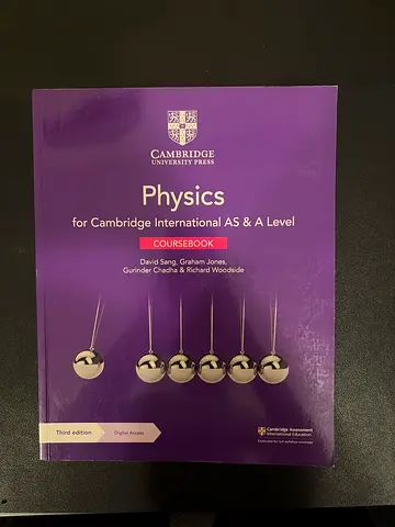 Cambridge International AS & A Level Physics Coursebook (Third Edition)