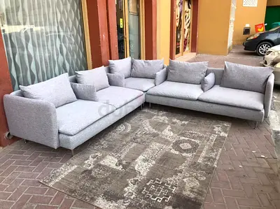 Light Gray Color ikea Soderhim Corner Sofa