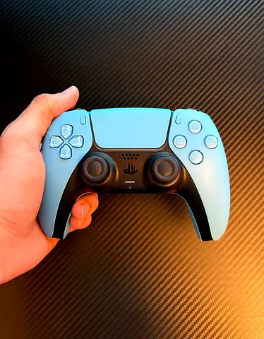 PS5 dualsense starlight blue controller