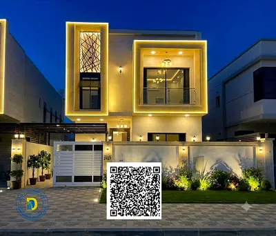 Upscale corner villa in Al Muwaihat, 5 rooms, at a very attractive price, negotiable.