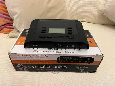 Cymatic Audio LP16 Pro 16 track audio, midi player and USB interface. Rare! For live shows