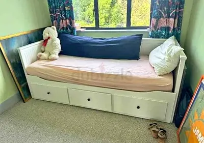 IKEA Hemnes Daybed with 2 Mattresses - Great Condition